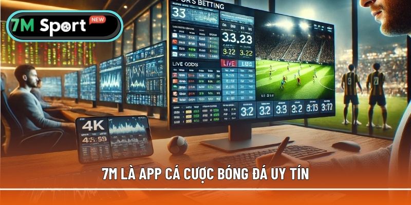 7M là app cá cược bóng đá uy tín hiện nay