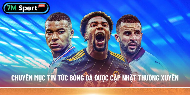 Chuyên mục tin tức bóng đá được cập nhật thường xuyên