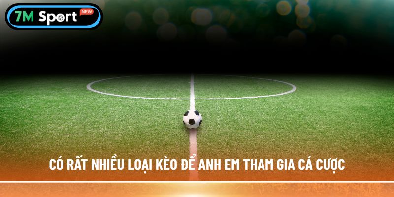 Có rất nhiều loại kèo để anh em tham gia cá cược