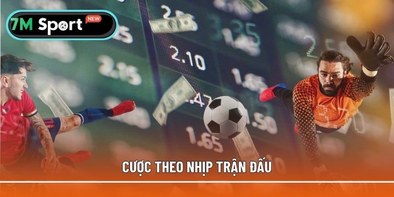 Cược theo nhịp trận được ưa chuộng tại các kiểu cá độ bóng đá