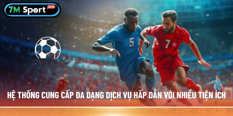 Hệ thống cung cấp đa dạng dịch vụ hấp dẫn với nhiều tiện ích