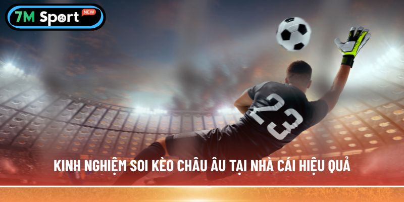 Kinh nghiệm soi kèo châu Âu tại nhà cái hiệu quả